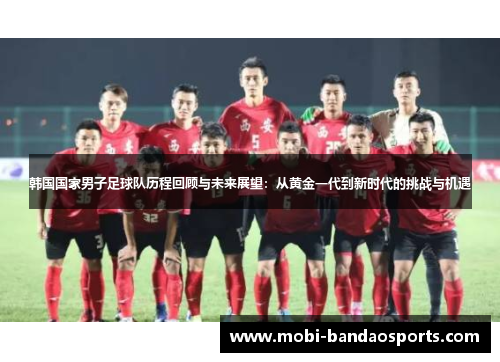 韩国国家男子足球队历程回顾与未来展望：从黄金一代到新时代的挑战与机遇