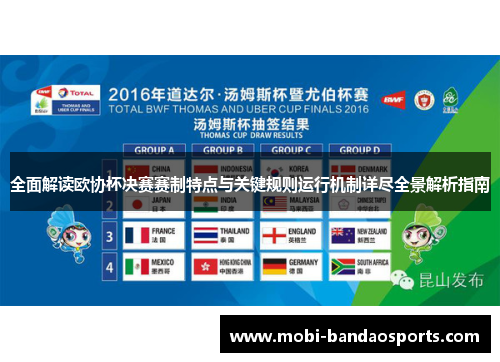 全面解读欧协杯决赛赛制特点与关键规则运行机制详尽全景解析指南