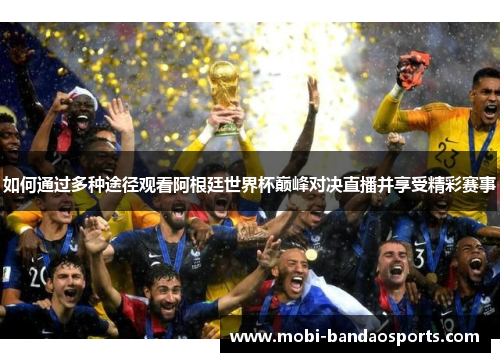 如何通过多种途径观看阿根廷世界杯巅峰对决直播并享受精彩赛事